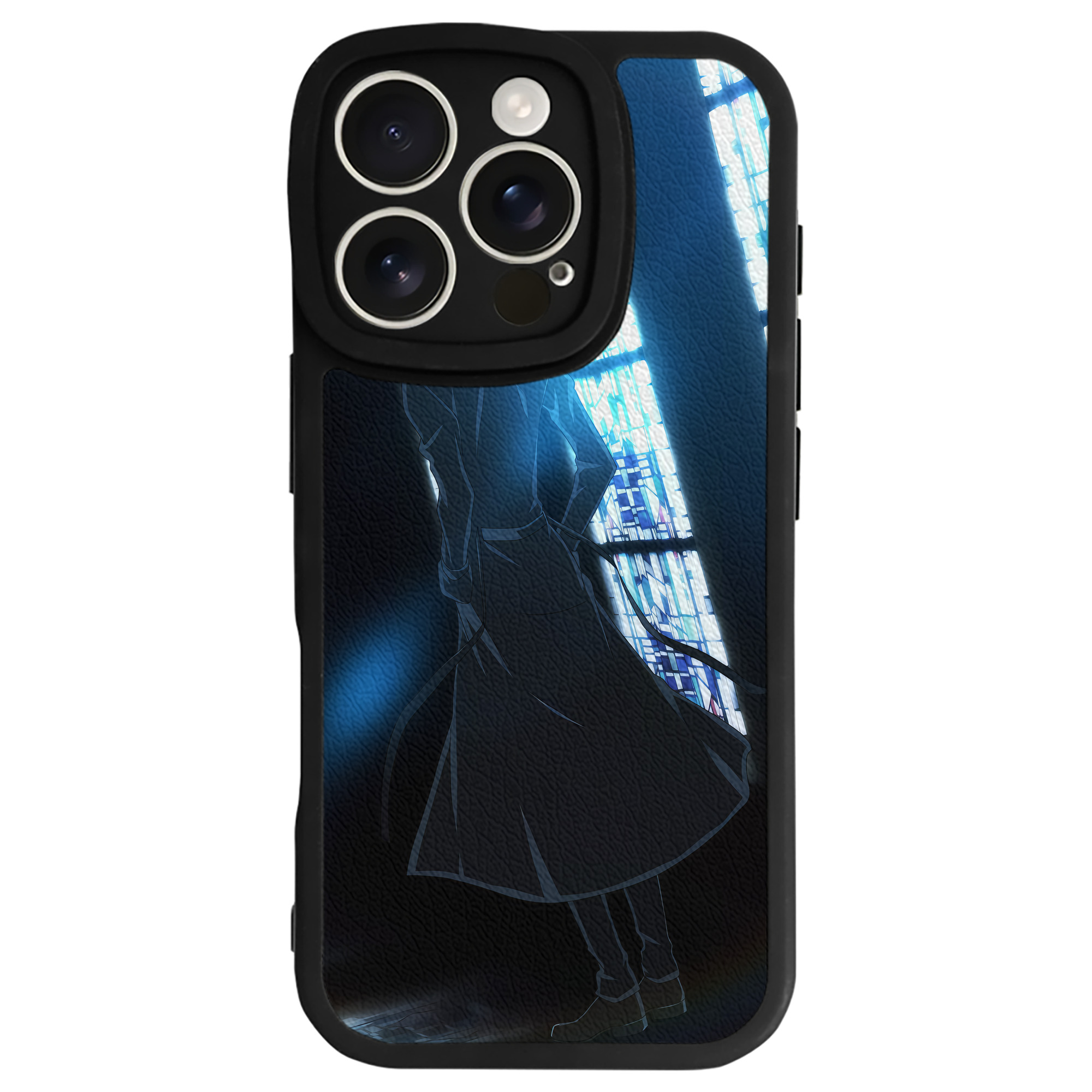 （画像用） 文豪ストレイドッグス Bungo Stray Dogs 【iPhone 16シリーズ対応】シリコンスマホケース（レザー調） 材質：シリコン